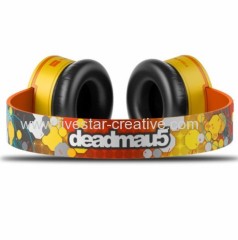 Sol Republic Special Edition Deadmau5 HD Tracks On-Ear Headphones Orange