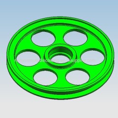 Aluminum alloy die casting storage wire pulley/wire drawing pulley/ belt pulley/pulleys