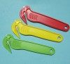 Plastic safety box cutter carton cutter