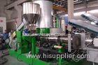 100kg - 500kg per hour PP PE film woven bags waste plastic pelletizing machine , Stainless Steel