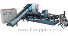 PP BOPP printing Film recycling machine / pelletizing equipment with two screen filters