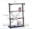 Fashionable metal Free Standing Display Rack With 3 Tires DX-8909