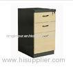 Colorful Three Drawer Wood Filling Cabinet For Student Office Furniture DX-8603