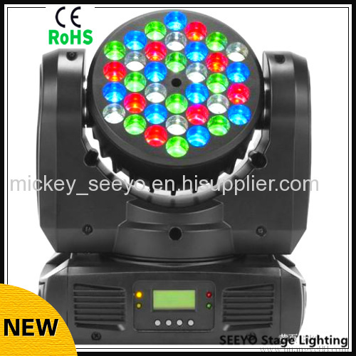 Professional SEEYO Stage 36*10W LED MOVING HEAD LIGHT