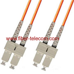 SC-SC Multi mode Duplex Fiber Optic Patch Cord