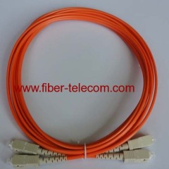 SC to SC MM Duplex FO Patchcord 3M