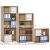 0.08mm PVC Deluxe Wooden Cube Bookcase Static Workstation Contemporary DX-111