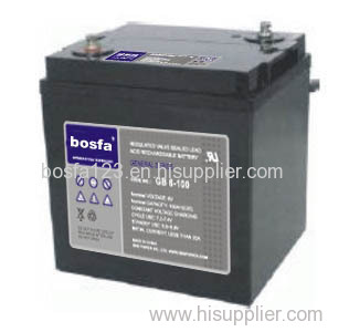 GB6-100 sealed lead acid battery 6v 100ah UPS Battery agm 100ah agm battery 6v