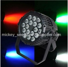 Professional Stage 18×1W LED Flat Par Light