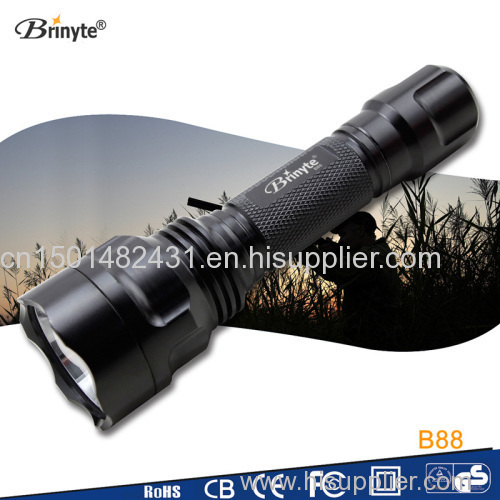 Wholesale Brinyte 900 lumens CREE XM-L T6 LED Strong Light Hunting Flashlight