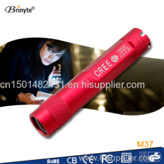 Aluminum Rechargeable Pocket CREE XRE Q5 Mini LED Flashlight