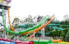 Big Spiral Fiberglass Water Slides for Kids and Adults Aqua park Sport Games 0.85m Dia