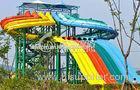 Multi Lane Variable speed Race Water Slide , Water Park Equipment for Kids