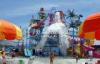 Spray Park Equipment High Speed Fiberglass Water Slide for Summer Entertainment