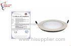 Energy saving 1800lm Round 18W LED Panel Light Aluminum Embedded , CE ROHS
