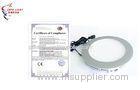 1800 Lumen Epistar 18W Round LED Panel Light SMD 2835 For Supermarket , 3 years Warranty