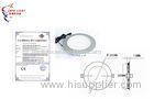 Bright 18 Watt Round LED Panel Light 1800 Lumen IP40 For Hotel , 13mm Thickness / 225mm Dia