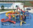 Outdoor Seaside Parent-child Water Theme Play Equipment Aqua Park Slide for Kids and Adults