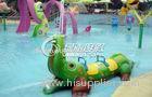 Crocodile Spray Aqua Park Equipment for Summer Entertainment , Water Play Spray Equipment