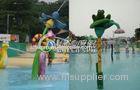 Funny Park Play Equipment Lotus / Frog Spray for Water Pool and Water Playground
