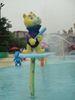 Aqua Park Equipment Fiberglass Cat Spray for Holiday Resort Summer Entertainment