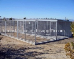 wire mesh fencing dog kennel