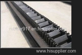 rubber conveyor belt corrugated
