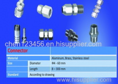 Connectors / turned parts