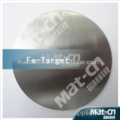 High Purity Metal target --Fe target