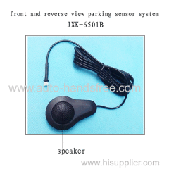 the newest DC 12V automobile safety accessories humen voice car front and rear view parking sensor system with camera