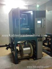 copper and steel wire braiding machine