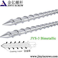 Injection Moulding Machine Screw Bimetallic Hardened