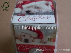 Cute Handmade greeting Christmas cards printing