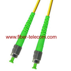 FC/APC-FC/APC Single mode Duplex Fiber Optic Patch Cord