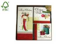 Printing music Christmas Greeting Card