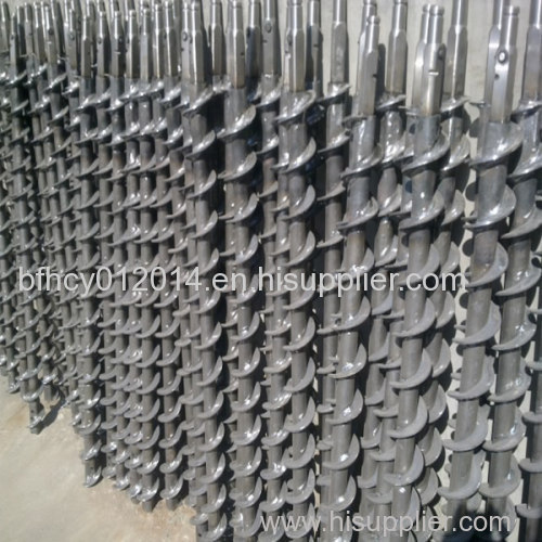 Spiral drill pipes /twist drill rod for coal mining