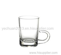 Coffee cup,clear&plain glass cup