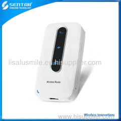 3g WIFI router /pocket router built in 3000mah battery / Sim card slot