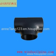 Sanitary Pipe Fittings Forged Butt Welded Lateral Stainless Steel Tee