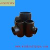 BG cs seamless butt welded pipefitting carbon steel tee