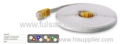 UTP CAT6 Flat Patch Cord Ethernet Cable with UL Verified