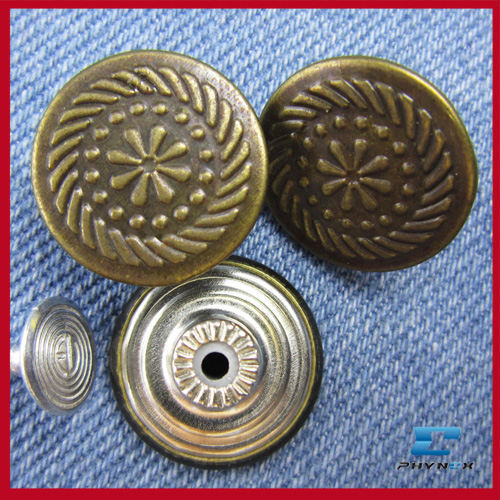 metal button for jacket