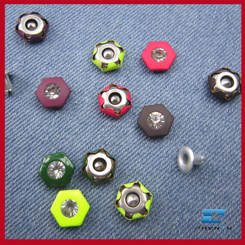 decorative buttons for jean rivet