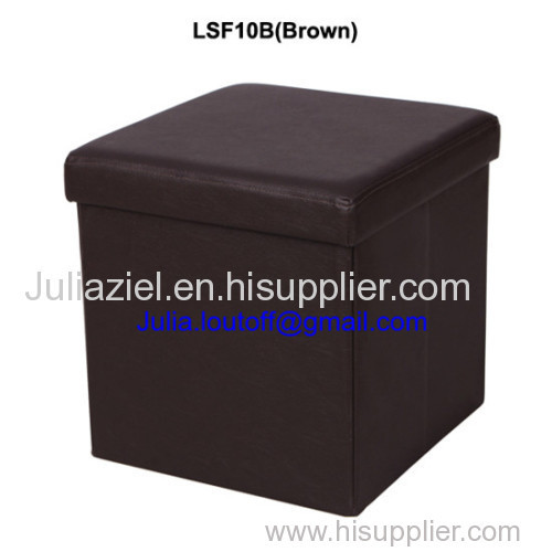 Colorful folding storage ottoman