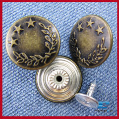 brass button for jeans