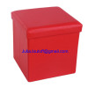 Colorful folding storage ottoman Pouf LSF10R