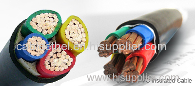 0.6/1kV PVC insulated Cable