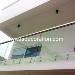 Balcony Glass Stainless Balutrade/Railing