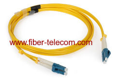 LC-LC Single Mode Duplex Fiber Optic Patch Cord