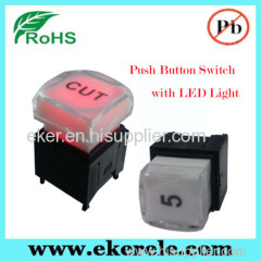 16mm led push button switch tact switch